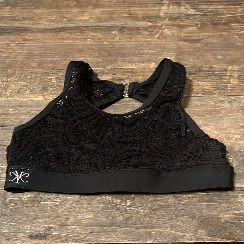 Kandi Kouture Black Dance Top